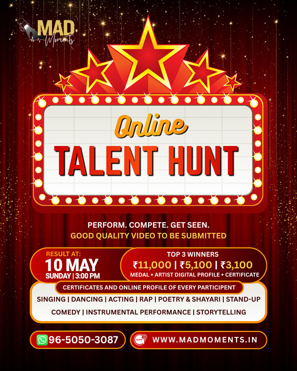 Online Talent Hunt
